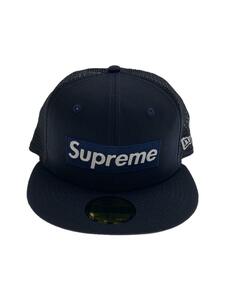 Supreme◆メッシュキャップ/7 3/8/NVY/メンズ