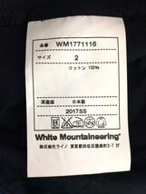 WHITE MOUNTAINEERING◆Tシャツ/2/コットン/NVY/WM1771116_画像4