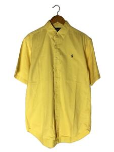 POLO RALPH LAUREN◆BLAIRE/半袖シャツ/M/コットン/YLW