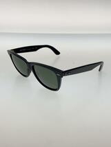 Ray-Ban◆サングラス/ウェリントン/プラスチック/BLK/GRY/メンズ/RB2140/全体傷有り_画像2