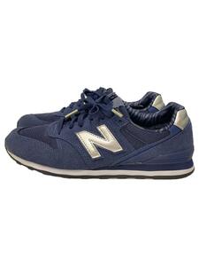 NEW BALANCE◆WL996/ネイビー/24.5cm/NVY