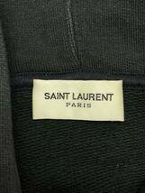 SAINT LAURENT◆パーカー/XS/コットン/BLK/561169_画像3