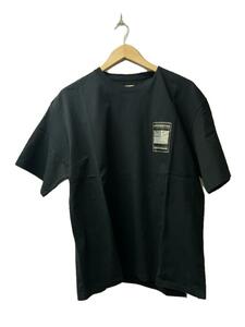 FORSOMEONE◆3FLAGS TEE/Tシャツ/SIZE:48/コットン/ブラック/78000107