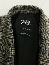 ZARA◆コート/M/ウール/マルチカラー/チェック_画像6