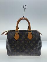 LOUIS VUITTON◆2)スピーディ25_モノグラム・キャンバス_BRW/PVC/BRW_画像3