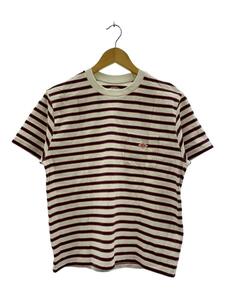 DANTON◆Tシャツ/-/コットン/RED/21S-HS-001