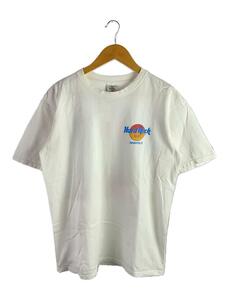 HARD ROCK◆Tシャツ/L/コットン/WHT