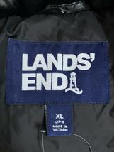 LANDS END◆撥水加工ダウンジャケット/XL/ポリエステル/BLK/V3635/F25130_画像3