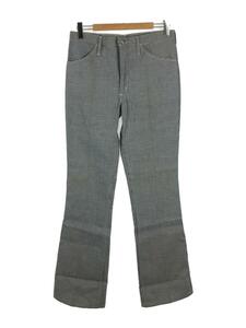 WRANGLER◆ボトム/33/コットン/GRY/千鳥格子