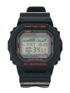 CASIO◆ソーラー腕時計・G-SHOCK/デジタル/BLK/BLK/GWX-5600-1JF