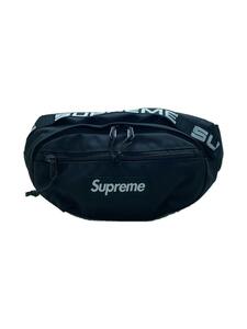 Supreme◆18SS/Waist Bag/ウエストバッグ/ナイロン/BLK/無地