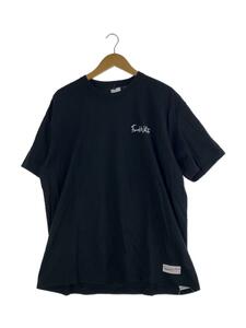 mitchell&ness◆Tシャツ/XL/コットン/BLK/BMTRLD21012-CLB