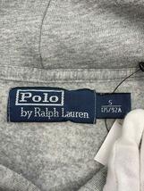 POLO RALPH LAUREN◆パーカー/S/コットン/GRY/無地/479023_画像3