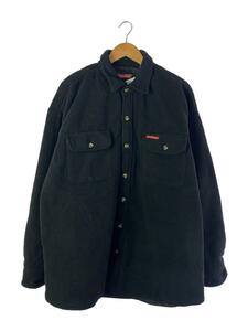 DICKIES◆フリースジャケット/シャツジャケット/XL/ポリエステル/BLK