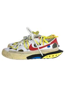 NIKE◆OFF-WHITE X BLAZER LOW 77_オフホワイト X ブレーザー ロー 77/27cm/ホワイト