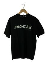 MONCLER◆GRENOBLE/Tシャツ/M/コットン/BLK/I20978C00005 83927_画像1