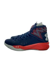 UNDER ARMOUR◆バスケットシューズ/ロケット2 SL/ハイカットスニーカー/25cm/1302215-410