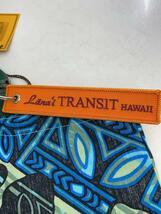 Lanai◆トートバッグ/コットン/GRN/総柄/lanai transit hawaii_画像3