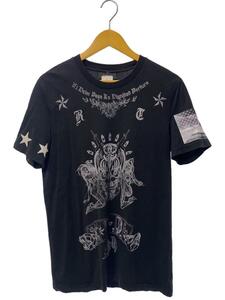 GIVENCHY◆Tシャツ/S/コットン/BLK/総柄/14f7310651