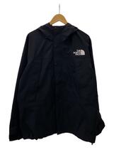 THE NORTH FACE◆MOUNTAIN LIGHT JACKET_マウンテンライトジャケット/LL/ナイロン/BLK/無地_画像1