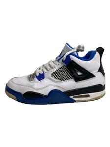 NIKE◆AIR JORDAN 4 RETRO BG/エアジョーダンレトロ/ホワイト/408452-117/25cm/WHT