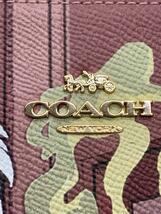 COACH◆ショルダーバッグ/-/RED/プリント/CC377/クルエラ_画像5