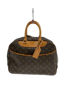 LOUIS VUITTON◆2)ボーリング・ヴァニティ(ドーヴィル)_モノグラム・キャンバス_BRW/PVC/BRW/総柄