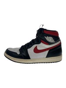 NIKE◆AIR JORDAN 1 RETRO HIGH OG/エアジョーダン1レトロハイ/ブラック/29cm/BLK