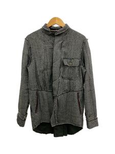 TAKAHIROMIYASHITA TheSoloist.◆Layered CPO jacket/ジャケット/M/ウール/GRY/s.0002