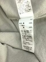 mizuiro ind◆半袖カットソー/-/コットン/GRY/無地/ミズイロインド/Tシャツ/半袖/グレー_画像4