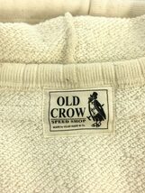 OLD CROW◆ジップパーカー/M/コットン/0C-18-AW-08/オールドクロー/SWEAT ZIP UP HOODIE_画像3