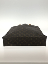 LOUIS VUITTON◆サック・プラ_モノグラムキャンバス/PVC/BRW_画像5