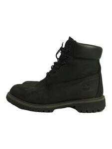 Timberland◆ブーツ/26cm/BLK/9645B/ティンバーランド/6inch/Fabric Boot/カモフラ/ブラック