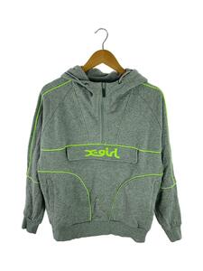 X-girl◆パーカー/1/コットン/GRY/グレー/05183212/SWEAT ANORAK