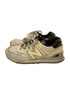 NEW BALANCE◆ML574/ホワイト/26cm/WHT