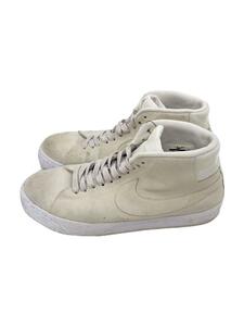 NIKE◆SB BLAZER ZOOM MID DECONSTRUCTED/ブレーザーズームミッド/ホワイト/26.5cm