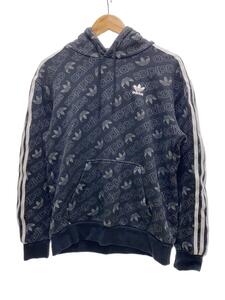 adidas◆パーカー/M/コットン/BLK/ED7049