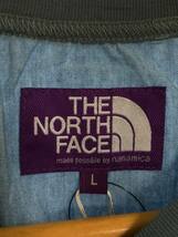 THE NORTH FACE PURPLE LABEL◆Tシャツ/L/コットン/BLU/プリント/NT3269N_画像3