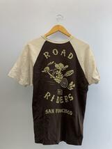 BOOTLEGGERS◆Tシャツ/L/コットン/BRW_画像2