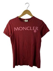 MONCLER◆Tシャツ/XS/コットン/RED