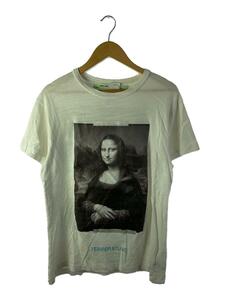 OFF-WHITE◆Tシャツ/XS/コットン/WHT/OMAA002S18001012/18SS/MONALISA S/S TEE