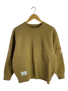 WTAPS◆23AW/AII 01/SWEATER/COTTON.PROTECT/1/コットン/CML/キ232ATDT-CSM18
