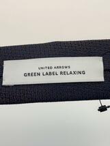 UNITED ARROWS green label relaxing◆ネクタイ/シルク/NVY/無地/メンズ_画像3