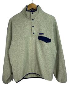 patagonia◆19AW/Lightweight Synchilla Snap-T/フリースジャケット/S/ポリエステル/GRY