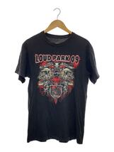 HARD ROCK◆Tシャツ/LOUDPARK09/M/コットン/BLK/プリント_画像1