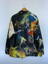 FREAK’S STORE◆×AUTOMOAI water COACH JACKET/ナイロンジャケット/L/マルチカラー/総柄/193-1_画像2