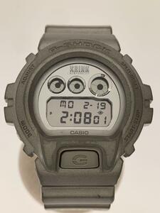 CASIO◆クォーツ腕時計・G-SHOCK/デジタル/SLV