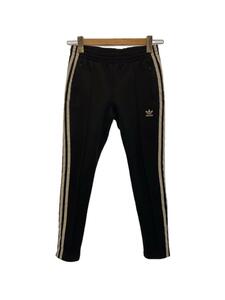 adidas◆SST TRACK PANTS/ボトム/XS/ポリエステル/ブラック/CE2400