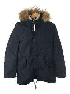 MAISON KITSUNE◆モッズコート/M/ポリエステル/NVY/FW15M106/内側劣化、コード難有