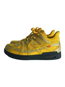 OFF‐WHITE × AIR RUBBER DUNK "UNIVERSITY GOLD BLACK" CU6015-700 （ユニバーシティゴールド/ユニバーシティゴールド/ブラック）